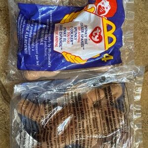Ty Teenie Beanie Babies Spunky The Cocker Spaniel 1999 McDonald's Happy Meal #4